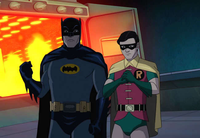 ¡Santos Batiretornos!. Es Adam West y Burt Ward en sus icónicos uniformes en el filme homenaje Batman: Return of the Caped Crusaders (2016)