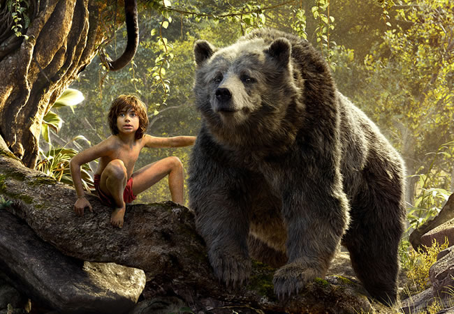Mowgli y Baloo se preparan para vivir fantásticas aventuras en la versión 2016 de El Libro de la Selva