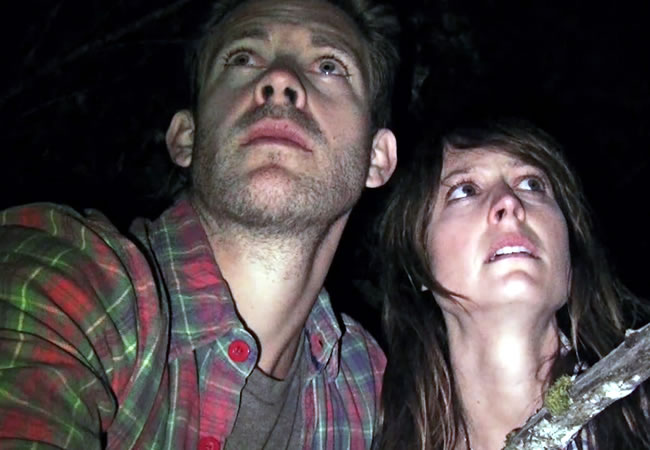 Jim y Kelly precisan un par de calzones nuevos en la última noche de Willow Creek (2013)